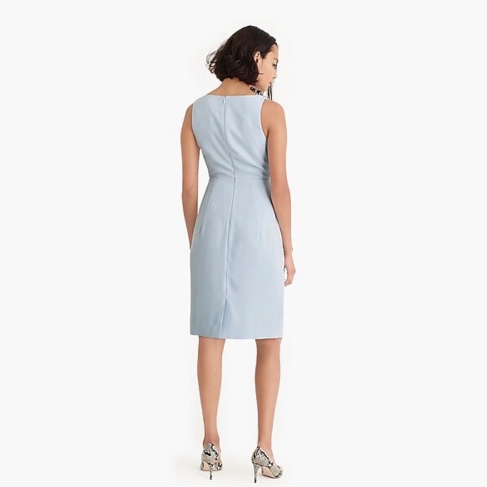 J. Crew Sky Blue Midi Dress - Picture 3 of 12
